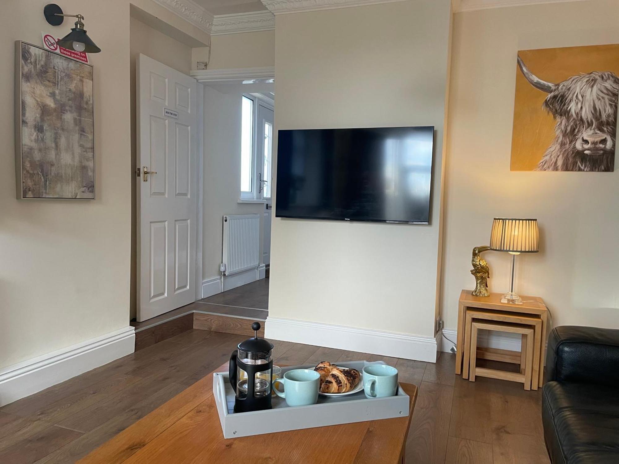 Roker Cottage, luxury seaside apartment, private parking, sky tv Sunderland  Eksteriør bilde